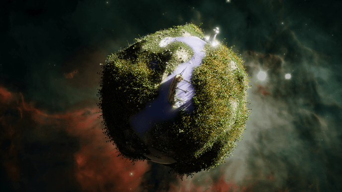 Microplanet Microplanet Remastered 2024 - Finished Projects - Blender Artists Community