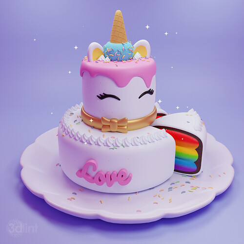 055-UnicornCake