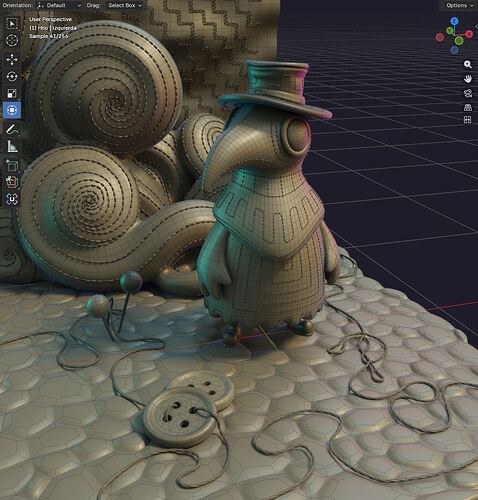 2026-05-13 17_40_14-_ Pesti2_clay D__Proyectos_Personales_Pesti_Pesti2_clay.blend - Blender 5.1.1