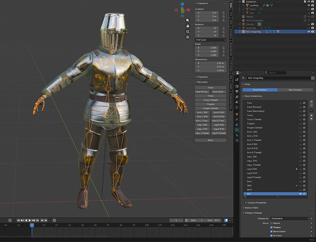 Why is rigify ignoring the head of my low poly character? - Animation ...
