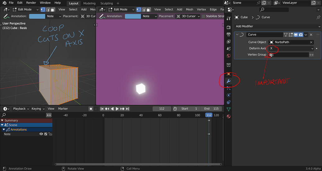 Animation with an extruded cube - Modeling - Blender Artists Community