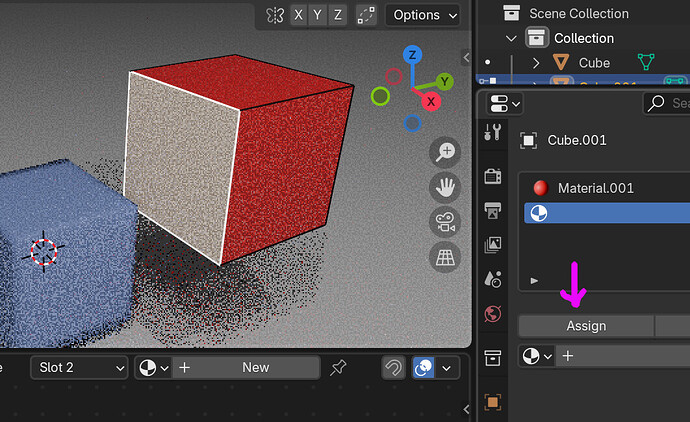 Assigning material problem - Materials and Textures - Blender Artists ...