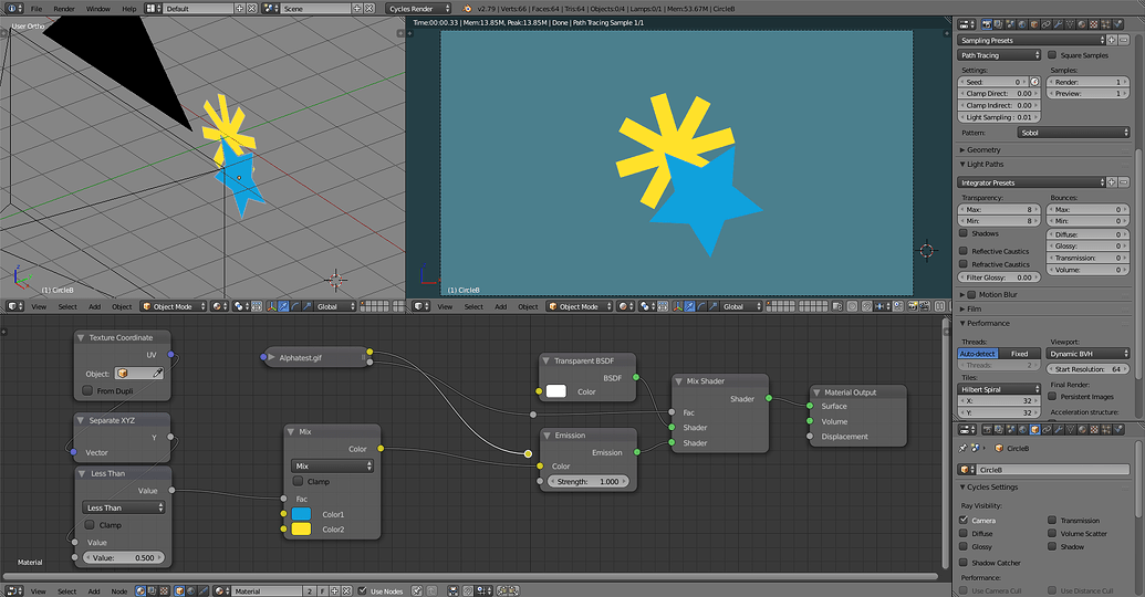 Overlapping alpha channels not working - Materials and Textures ...