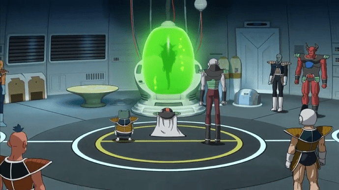 FRIEZA SPACESHIP ORIGINAL 001