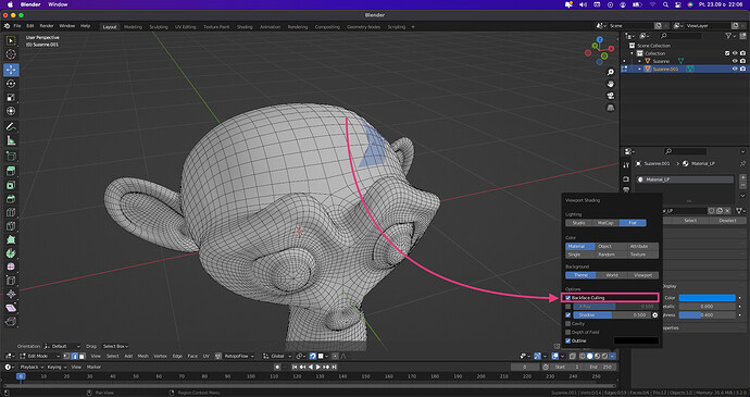 Edit Mode/Retopology - hide Backface - Modeling - Blender Artists Community