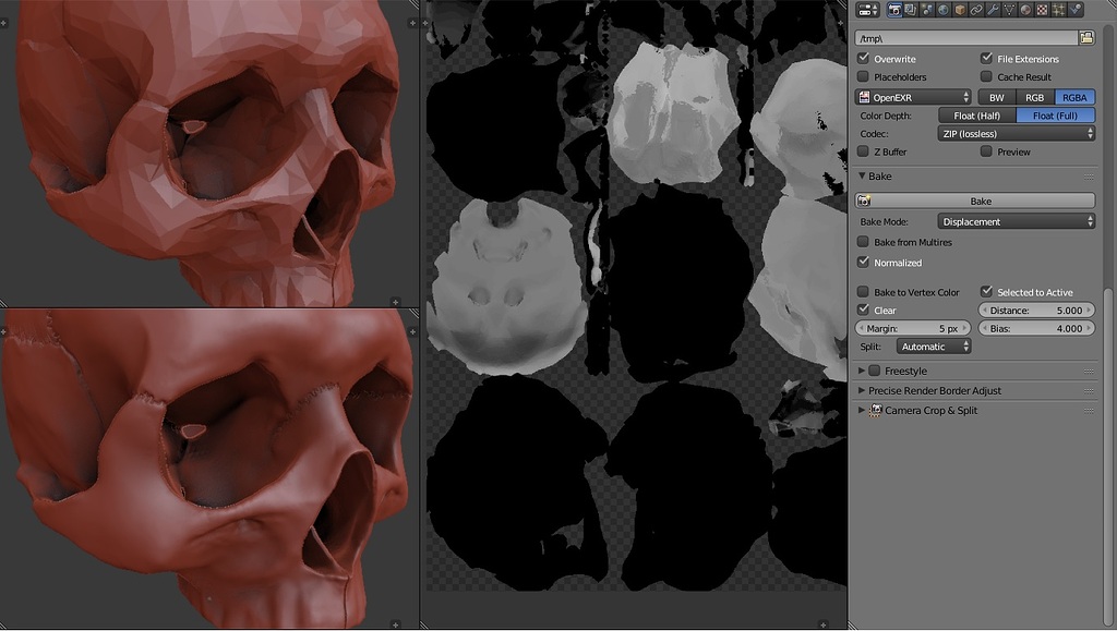 Displacement baking issue - Lighting and Rendering - Blender Artists ...