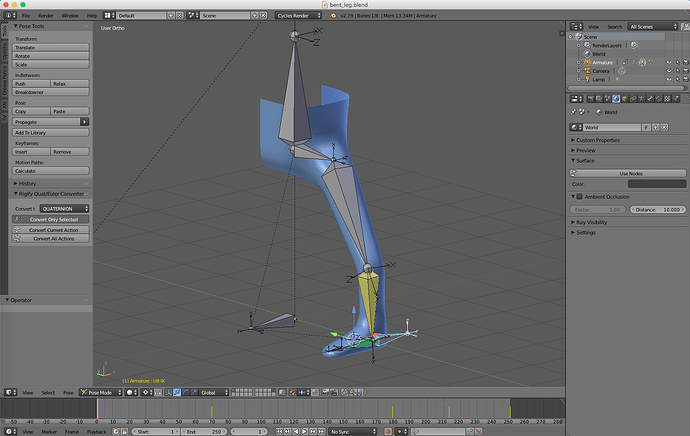 IK Bone moving in wrong direction. - Animation and Rigging - Blender ...
