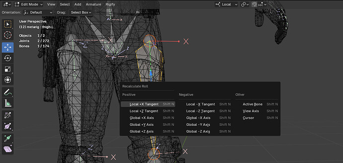 Rigify: Change bone axis - Animation and Rigging - Blender Artists ...