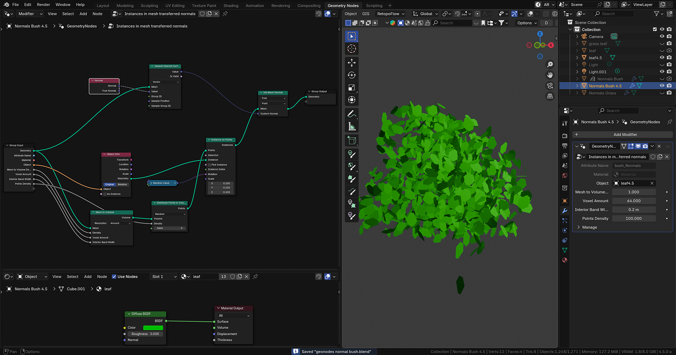 I'd like to transfer normals data within geometry nodes - Page 2 ...