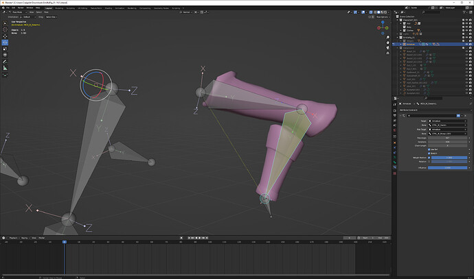 Elbow is not pointing towards pole target - Animation and Rigging ...