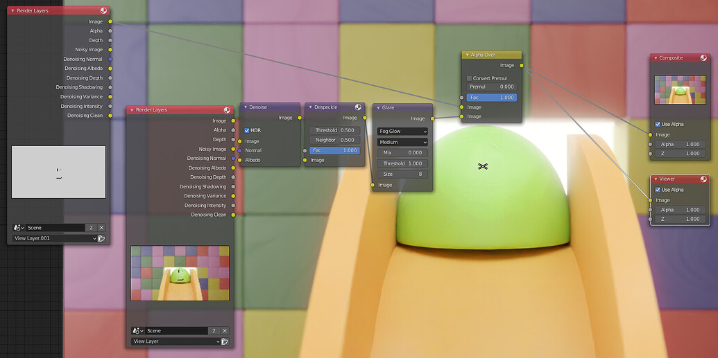 Include Grease Pencil in render after compositing? - Compositing and ...