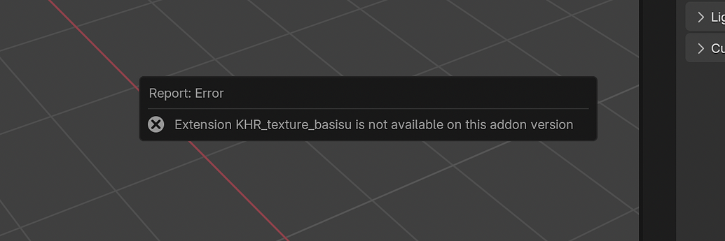 Error importing glb - Materials and Textures - Blender Artists Community