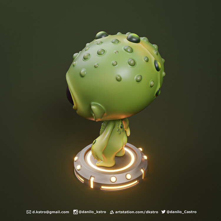 Alien | 3D printing - Finished Projects - Blender Artists Community
