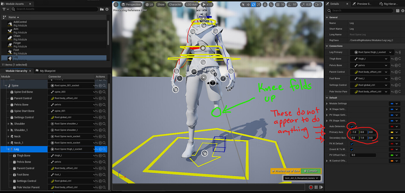 Rigify: Problem with UE 5.4 Modular Rig - Animation and Rigging ...