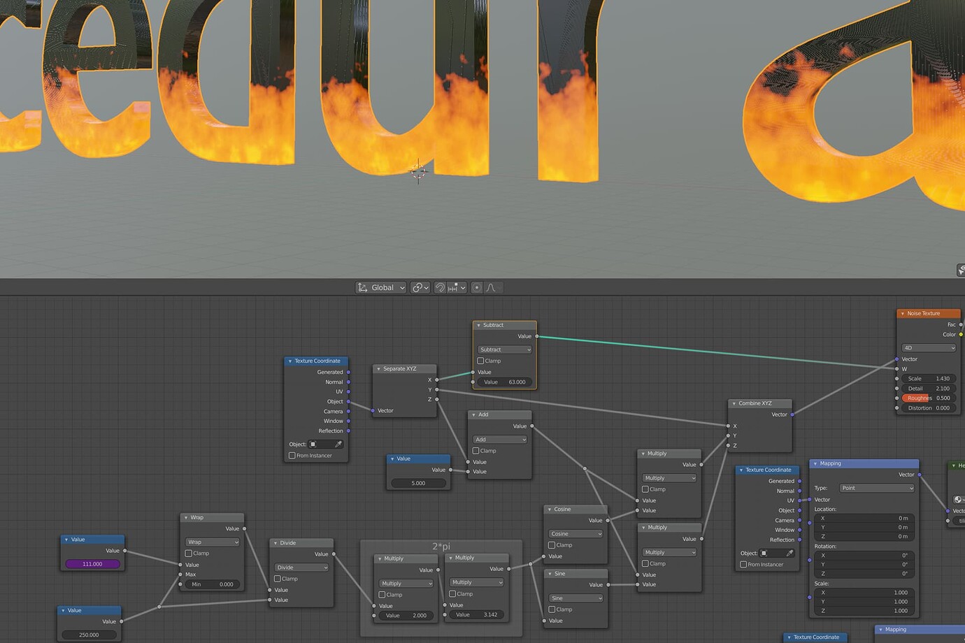 How To Loop Procedural Noise Seamlessly - Materials And Textures ...