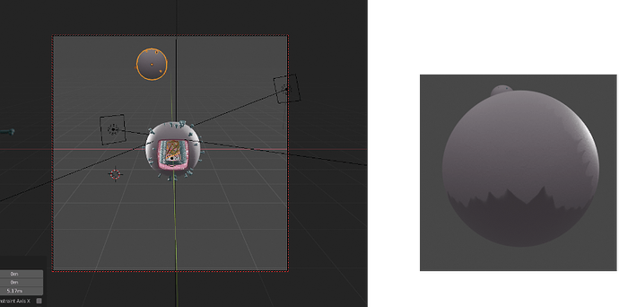 Camera view and render view are from different angles (Blender 2.8 ...