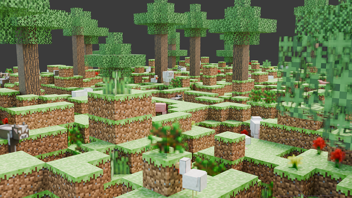 Minecraft Render v1