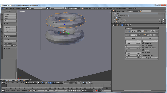 Help! Modifier modifying wrong object - Basics & Interface - Blender ...