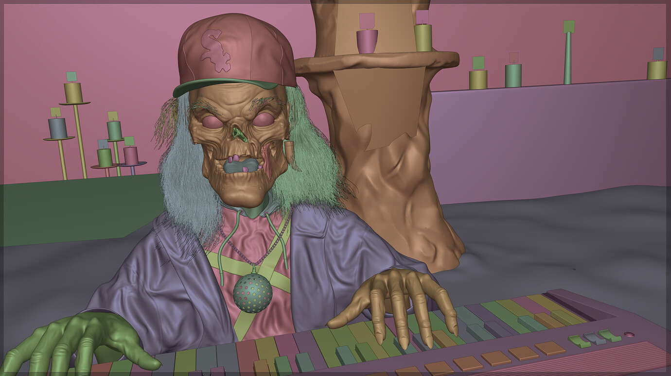 Tales from the Crypt - Keeper fan art - Finished Projects - Blender ...