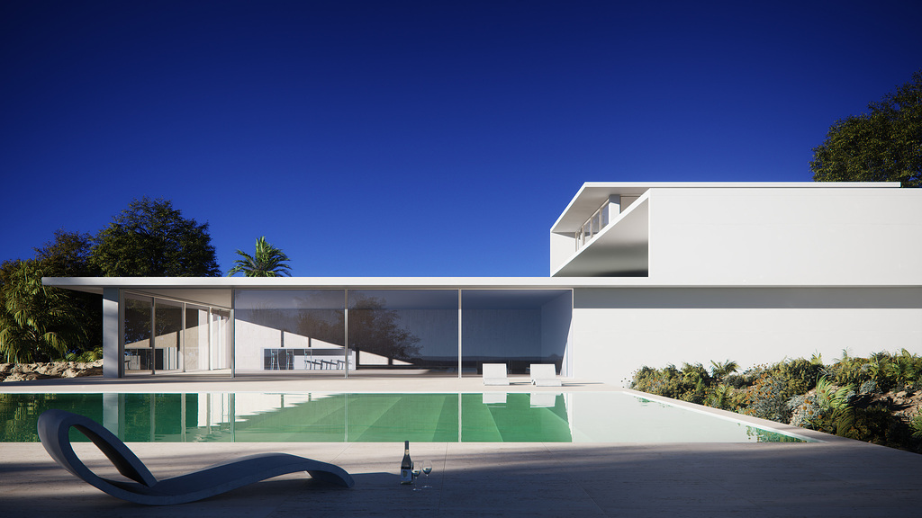 Villa on the Hill - Finished Projects - Blender Artists Community