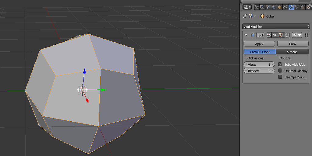 Viewport display wireframe not showing modifiers - Basics & Interface ...