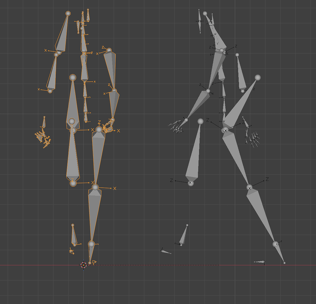 The neverending problem with bone orientation from Unity - Animation ...