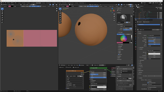 Solved! Cannot paint on object in texture paint mode...again ...