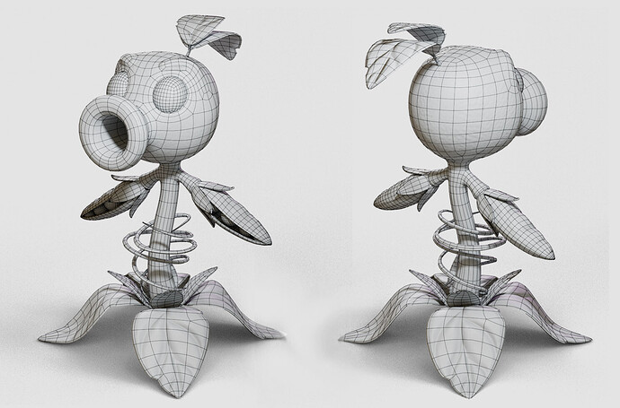 PeashooterWireframe
