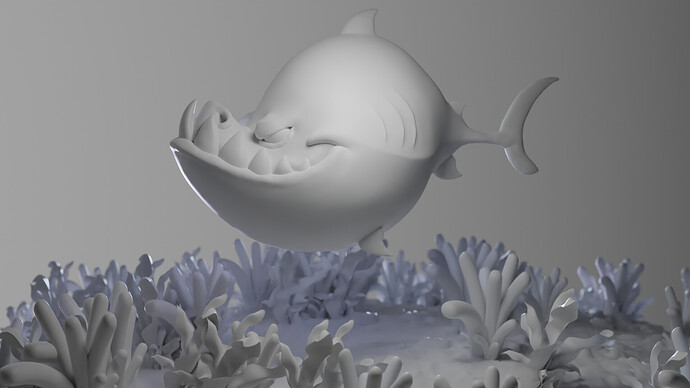 Sharko_clay render1