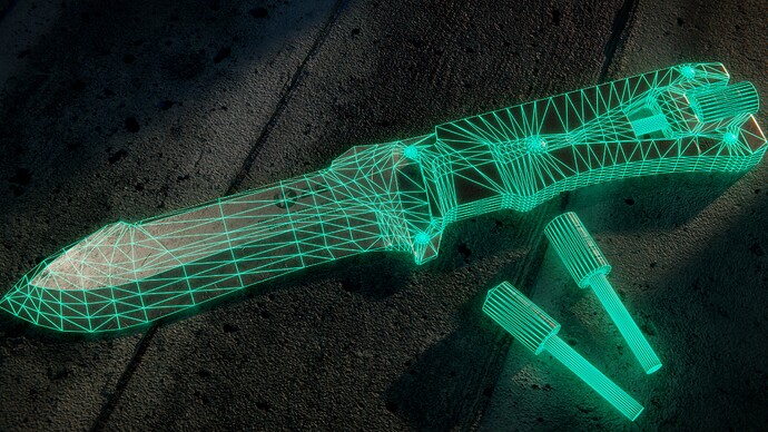 k-25 wireframe