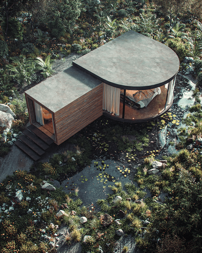 In the Woods. Archviz - Finished Projects - Blender Artists Community