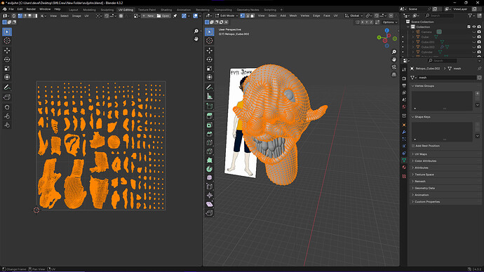 NEED HELP Blender Texture Paint Missing Small Areas - Materials and ...