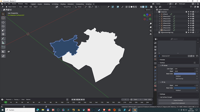 How to create a 3d map like this with the country line across the map ...