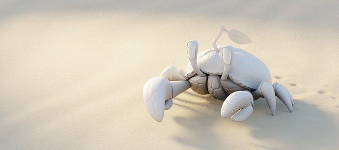 Crab clay