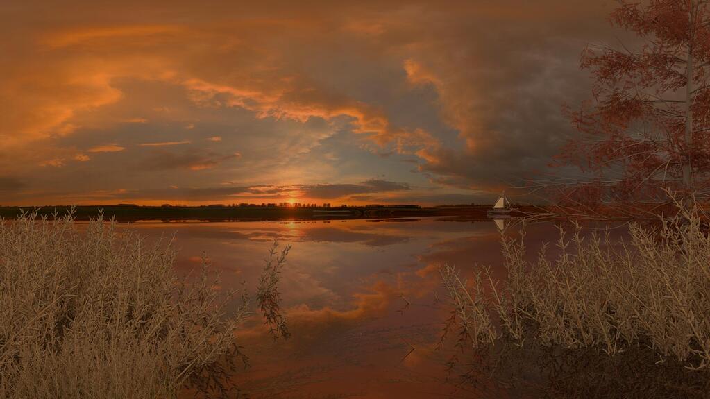 Lake Sunset - Finished Projects - Blender Artists Community