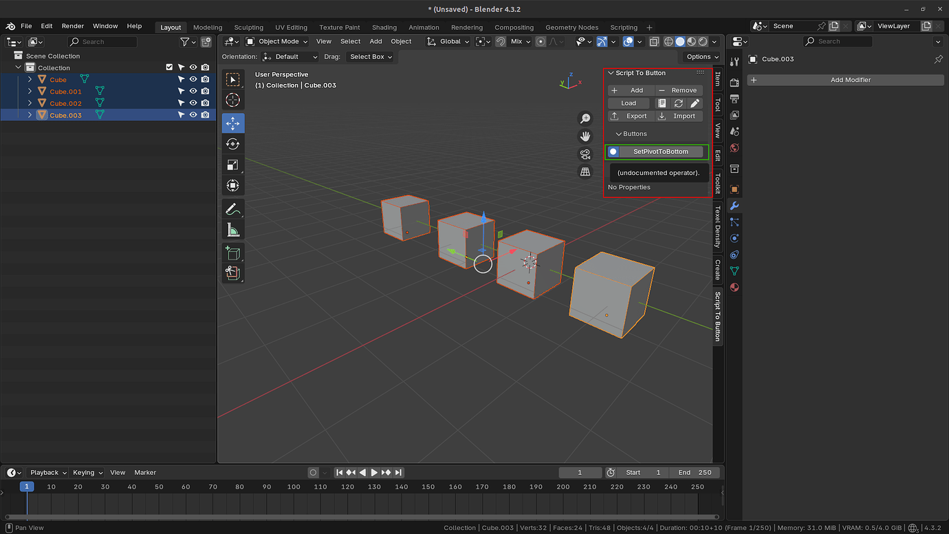 Custom python create save to button - Python Support - Blender Artists ...