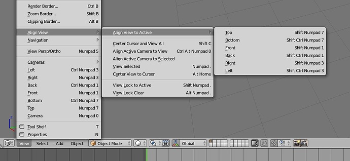 align view- view selected shortcut - Basics & Interface - Blender ...