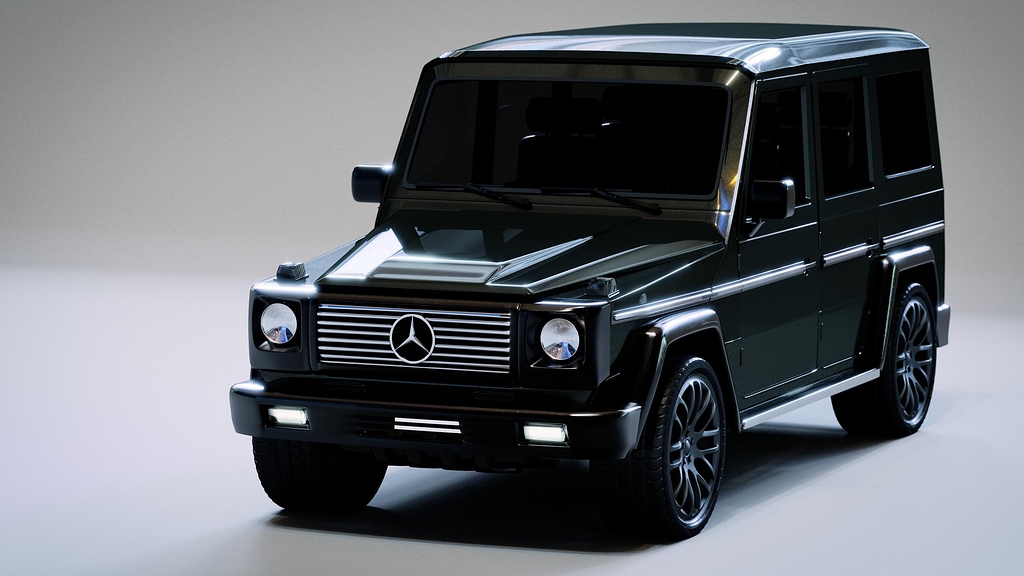 Mercedes Benz G Wagon - Finished Projects - Blender Artists Community