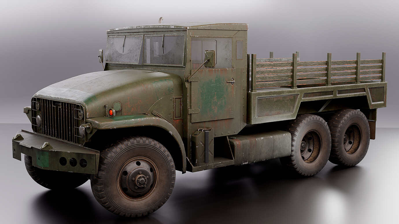 Military Truck - Finished Projects - Blender Artists Community