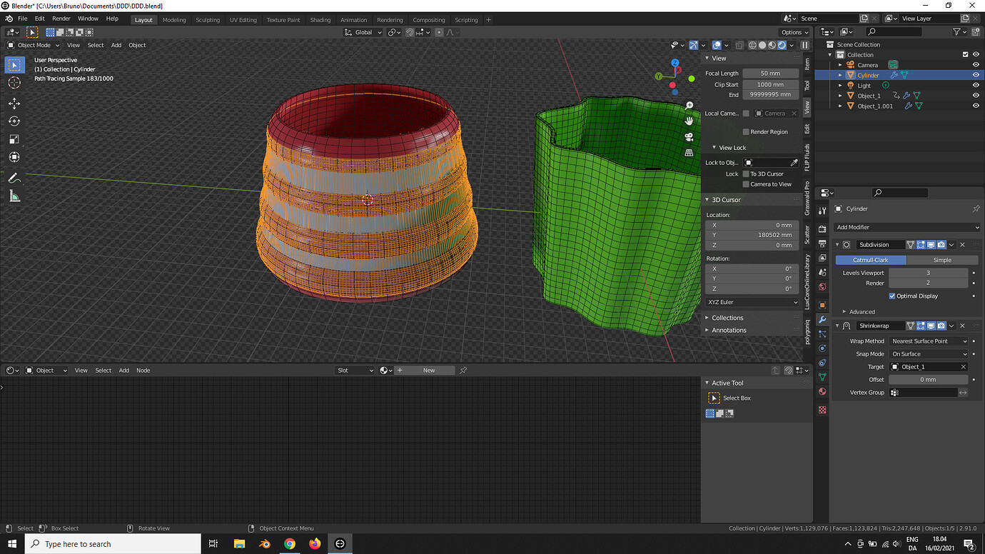 Morph between two different meshes - Basics & Interface - Blender ...