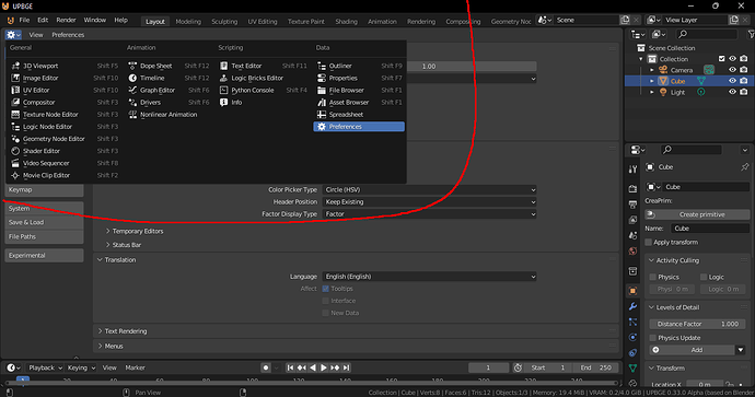 Cannot get out of Preferences mode - Basics & Interface - Blender ...