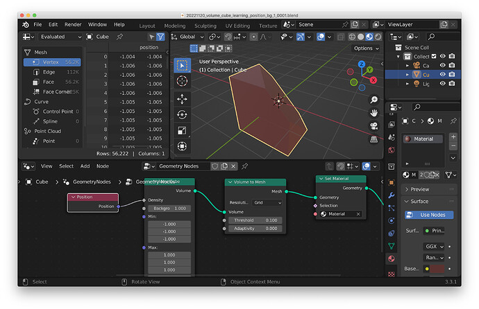 Volume Cube node - position - Basics & Interface - Blender Artists ...