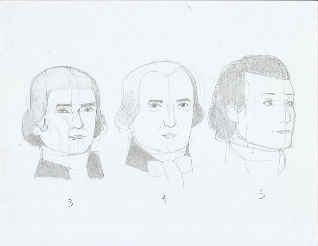 Jefferson, Madison, and Monroe