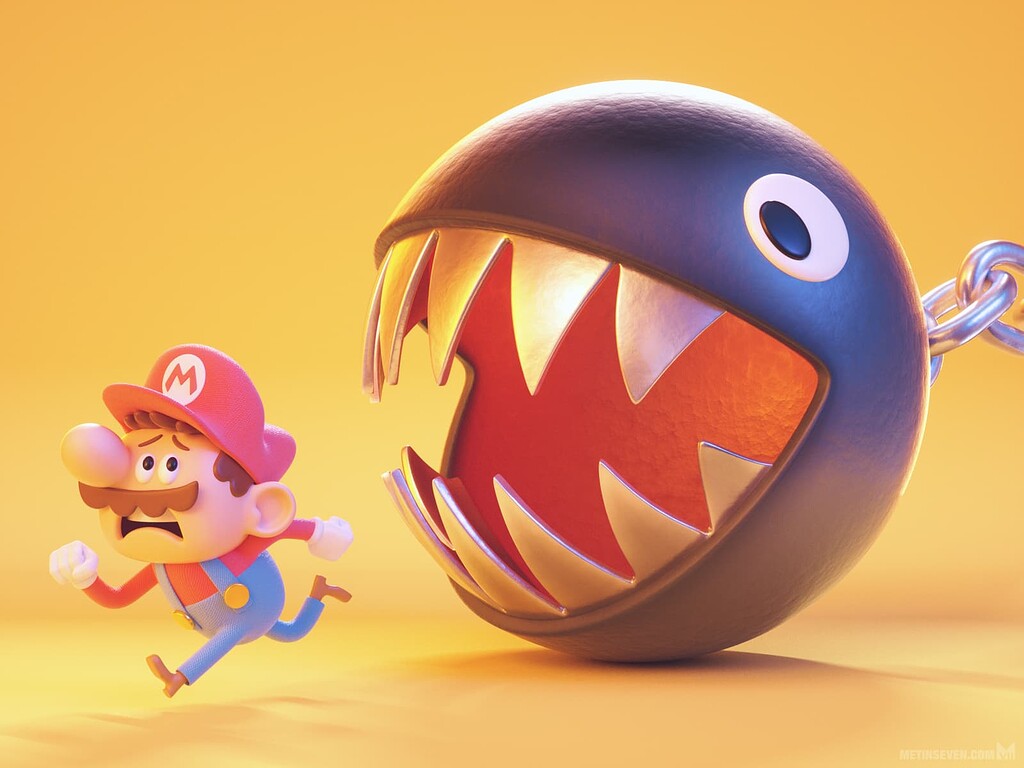 Mario chain chomp