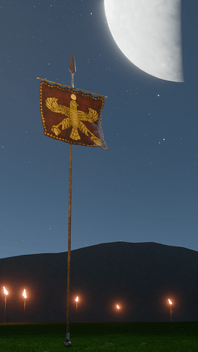 Golden Shahpaz test render