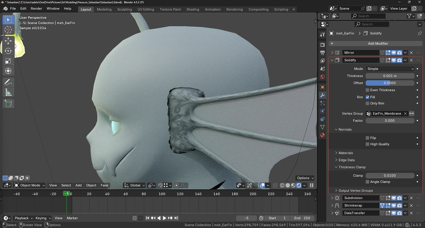Solidify Before After How to eliminate zero-thickness geomentry when using Solidify modifier ...