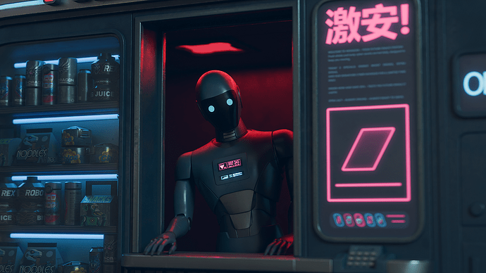 9_NeoKiosk_Cyberpunk Kiosk