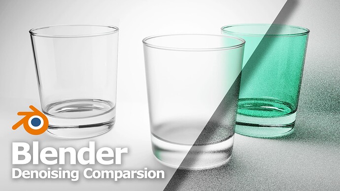 Blender-3D-Glass-Denoise-Timplapse