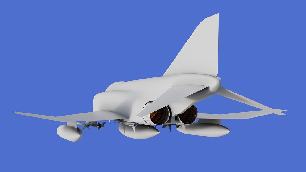 F4 Phantom WIP - Works in Progress - Blender Artists Community