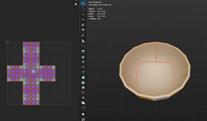 How do I UV unwrap a low-poly bowl? - Materials and Textures - Blender ...